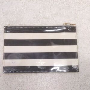 Kate Spade New York Black White Stripe Bag